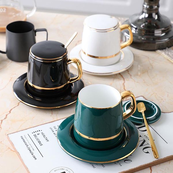 mugs retro luxurious style coffee cup with spoon lid ceramic mat milk juice tea mug water bottle drinkware unique gifts
mugs retro luxurious style coffee cup with spoon lid ceramic mat milk juice tea mug water bottle drinkware unique gifts