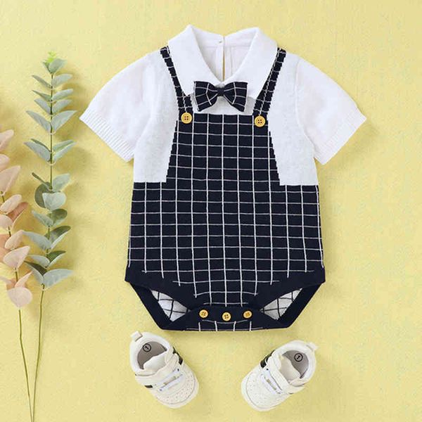 infant baby boys gentleman bowknot grid rompers clothes boy kids short sleeve cotton 210429, Blue
infant baby boys gentleman bowknot grid rompers clothes boy kids short sleeve cotton 210429, Blue