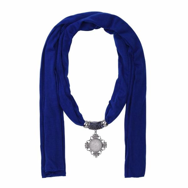 pendant necklaces lureme women's scarf necklace with fashion stone solid color (sf000089), Silver
pendant necklaces lureme women's scarf necklace with fashion stone solid color (sf000089), Silver