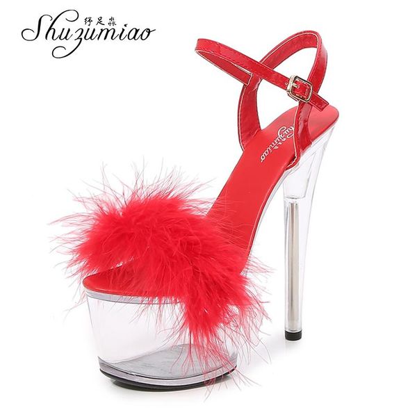 shuzumiao fur crystal shoes super high heels 16.5cm girl club women's 2021 transparent platforms stiletto sandals, Black
shuzumiao fur crystal shoes super high heels 16.5cm girl club women's 2021 transparent platforms stiletto sandals, Black