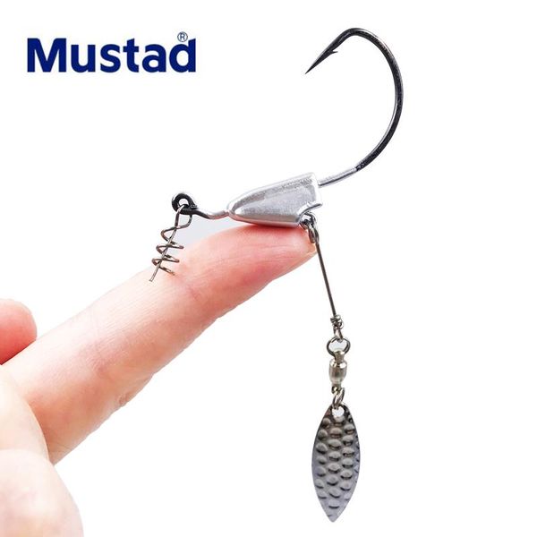 mustad fishing jig head hooks 2pcs/bag offset lead weighted worm crank hook with spoon soft baits accessories
mustad fishing jig head hooks 2pcs/bag offset lead weighted worm crank hook with spoon soft baits accessories