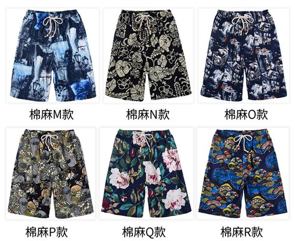 2021 soccer shorts summer style cotton and linen printed big pants beach men's loose fff888, Black;red
2021 soccer shorts summer style cotton and linen printed big pants beach men's loose fff888, Black;red