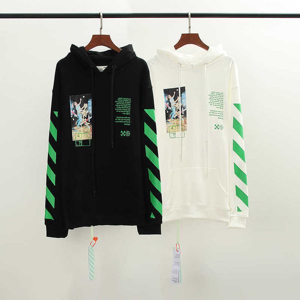 fashion off men's and women's brand new green letter printed arrow hoodie loose casual couple coat, Black
fashion off men's and women's brand new green letter printed arrow hoodie loose casual couple coat, Black