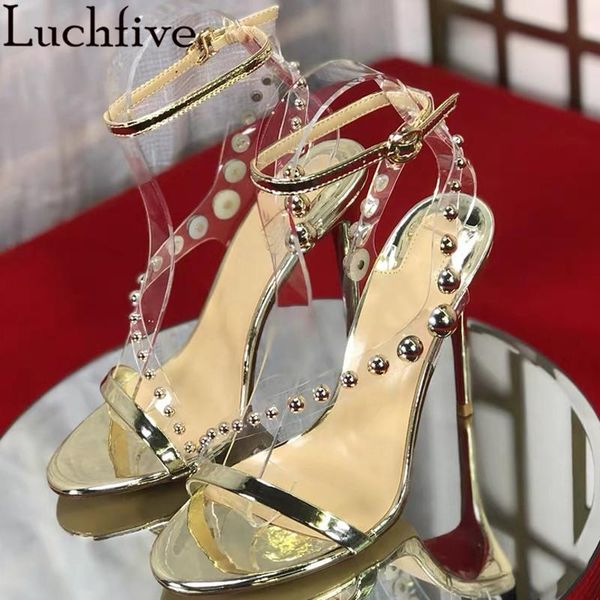 sandals brand designer rivet high heel shoes women transparent belt ankle wrap party stiletto wedding bride, Black
sandals brand designer rivet high heel shoes women transparent belt ankle wrap party stiletto wedding bride, Black