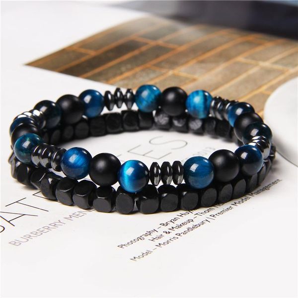 beaded, strands natural tiger eye stone bracelet set 2 chains bracelets men vintage stretch jewelry women 8 mm matte onyx hematite beads ban, Black
beaded, strands natural tiger eye stone bracelet set 2 chains bracelets men vintage stretch jewelry women 8 mm matte onyx hematite beads ban, Black