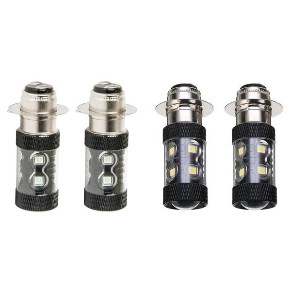 car headlights 1 pair led head light bulbs replacement signal door reading