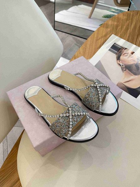 symphony sequin open toe flat sandals women's rhinestone cross chain summer one-word for outer wear, Black
symphony sequin open toe flat sandals women's rhinestone cross chain summer one-word for outer wear, Black