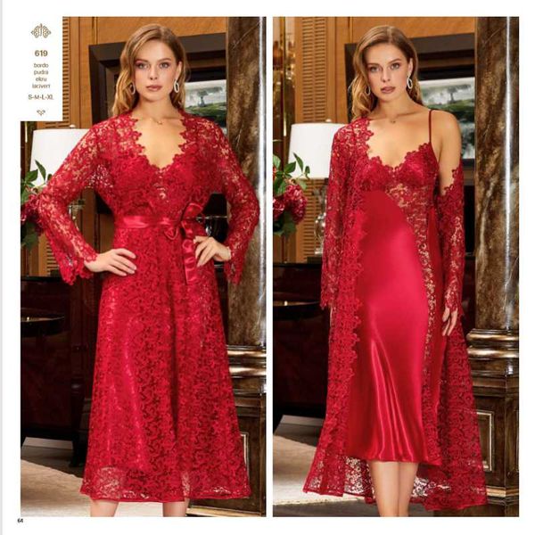 two piece dress jeremi 619 6 pieces satin silk sets women bride trousseau dowry lace robe sleepwear kit nightwear pyjama gift turkish, White
two piece dress jeremi 619 6 pieces satin silk sets women bride trousseau dowry lace robe sleepwear kit nightwear pyjama gift turkish, White