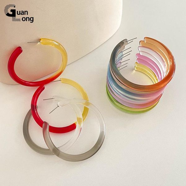 hoop & huggie resin big ear rings for women girls fashion jewelry 2021 trend large korean round earrings female colorful elegant earring, Golden;silver
hoop & huggie resin big ear rings for women girls fashion jewelry 2021 trend large korean round earrings female colorful elegant earring, Golden;silver