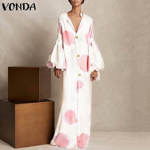 dresses 2021 spring summer vonda beach holiday sundress vintage long lantern sleeve print party maxi dress plus size vestidos, Black;gray
dresses 2021 spring summer vonda beach holiday sundress vintage long lantern sleeve print party maxi dress plus size vestidos, Black;gray