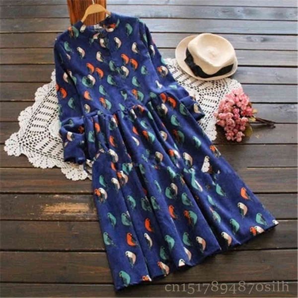 vintage birds print women's dresses spring fall long velvet elegant marine blue retro dress for girls hyp9, Black;gray
vintage birds print women's dresses spring fall long velvet elegant marine blue retro dress for girls hyp9, Black;gray