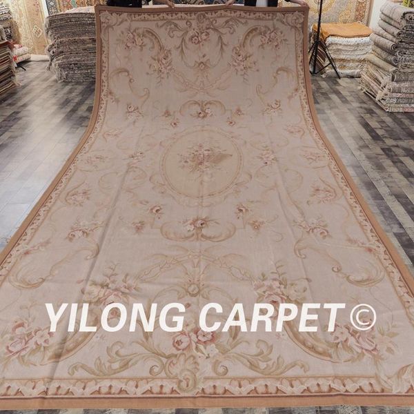 carpets yilong 8.5'x16' handmade flat weave aubusson style european wool area rug (w36c260x490cm)
carpets yilong 8.5'x16' handmade flat weave aubusson style european wool area rug (w36c260x490cm)