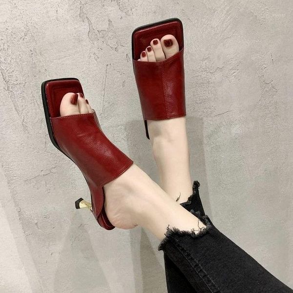 slippers 2021 style sandals and women's shoes summer wear square toe high heels stiletto all-match fashionable1, Black
slippers 2021 style sandals and women's shoes summer wear square toe high heels stiletto all-match fashionable1, Black