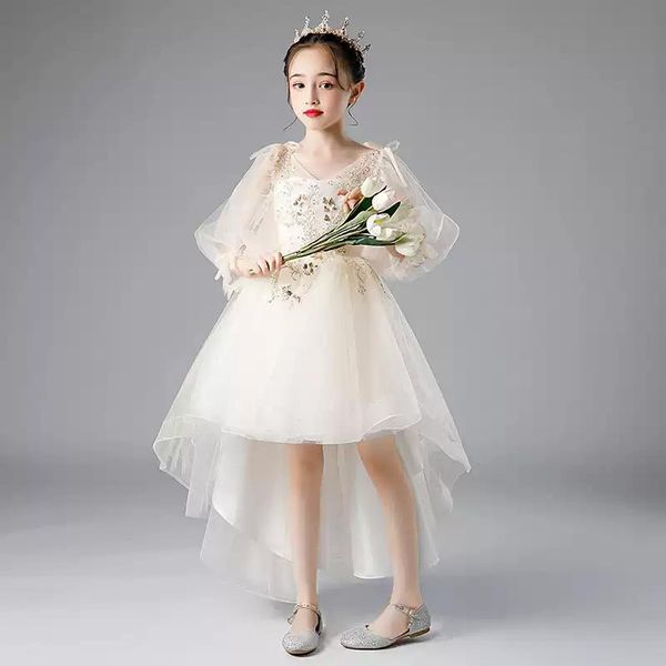 flower girl dresses illusion v-neck sequined beading princess knee-length tulle lace full luxury champagne kids party gown h432 girl's, Red;yellow
flower girl dresses illusion v-neck sequined beading princess knee-length tulle lace full luxury champagne kids party gown h432 girl's, Red;yellow
