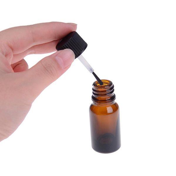 storage bottles & jars 5/10ml empty glass nail polish gel bottle containers brown brush holder 2 size
storage bottles & jars 5/10ml empty glass nail polish gel bottle containers brown brush holder 2 size