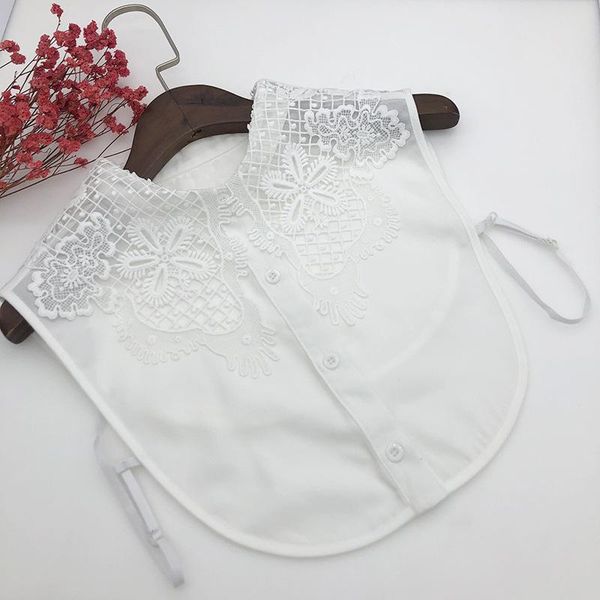 bow ties sitonjwly fake collars for women blouse sweater lace hollow embroidery false collar half-shirt detachable accessory, Black;gray
bow ties sitonjwly fake collars for women blouse sweater lace hollow embroidery false collar half-shirt detachable accessory, Black;gray