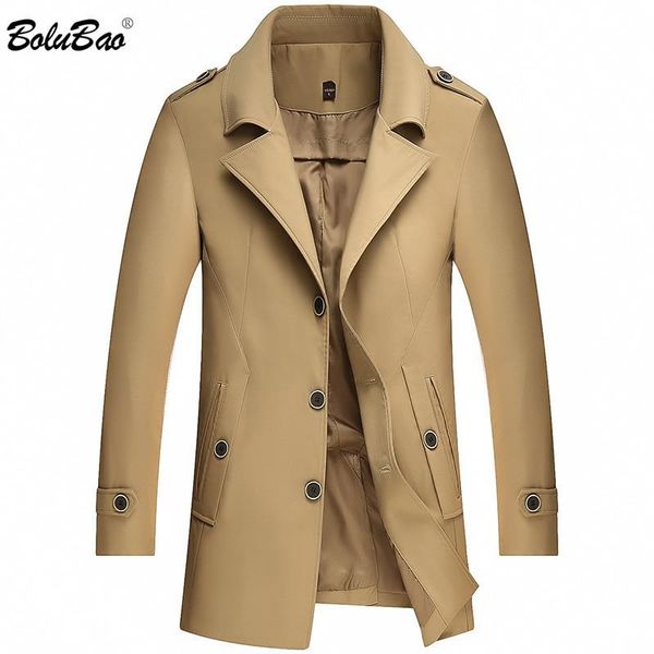 men's trench coats bolubao brand men fashion spring business casual windproof male clothing, Tan;black
men's trench coats bolubao brand men fashion spring business casual windproof male clothing, Tan;black