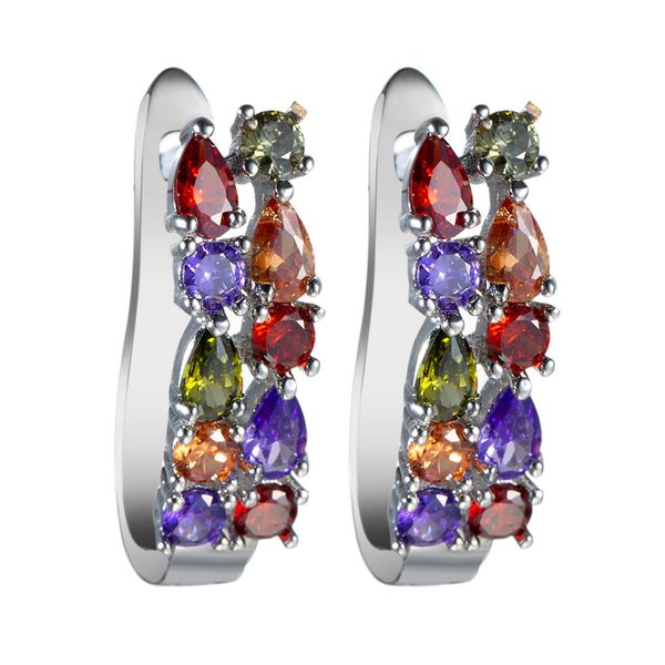 lady stud earring colorful zircon crystals platinum gemstones round hoop earrings for women wedding 925 sterling silver jewelry blue and gre, Golden;silver
lady stud earring colorful zircon crystals platinum gemstones round hoop earrings for women wedding 925 sterling silver jewelry blue and gre, Golden;silver