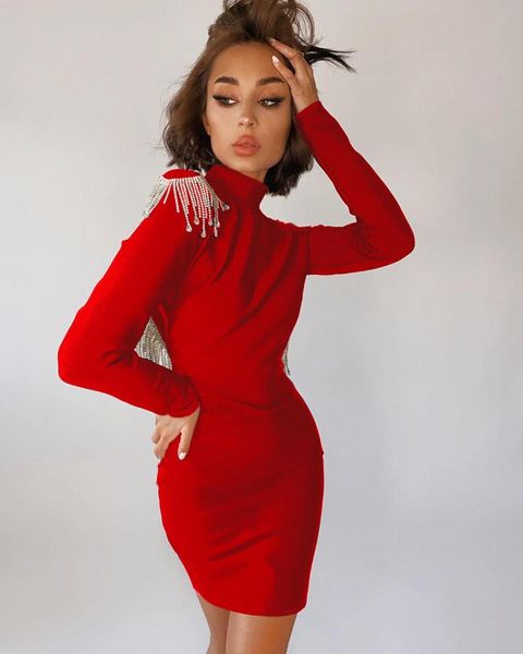 chic long sleeve cut out backless beadings vestidos celebrity evening party fall winter women's dress hl5489 casual dresses, Black;gray
chic long sleeve cut out backless beadings vestidos celebrity evening party fall winter women's dress hl5489 casual dresses, Black;gray