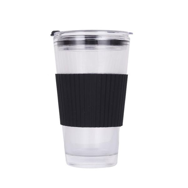 wine glasses large capacity 450ml outdoor sport glass cups black color silicone protective sleeve straw cup
wine glasses large capacity 450ml outdoor sport glass cups black color silicone protective sleeve straw cup