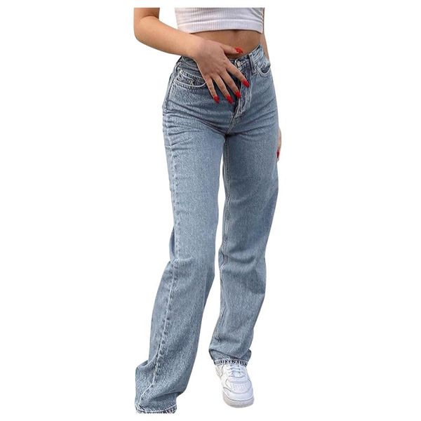 women's jeans women wide leg pants butterfly printed straight trousers high waist casual pantalones de mujer, Blue
women's jeans women wide leg pants butterfly printed straight trousers high waist casual pantalones de mujer, Blue