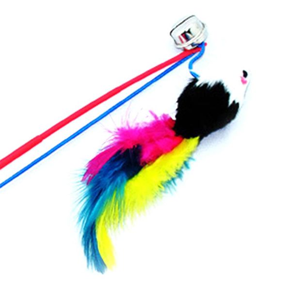 cat toys interactive play funny practical silmulation mouse home kitten small bell plastic training artificial feather teaser
cat toys interactive play funny practical silmulation mouse home kitten small bell plastic training artificial feather teaser