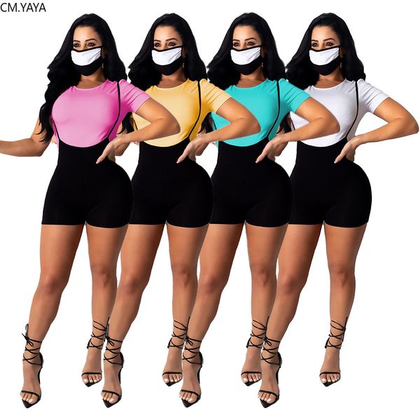 sport casual women trasuit solid tee overall shorts jogger sweatpants suit sport two piece set matching setby air, White
sport casual women trasuit solid tee overall shorts jogger sweatpants suit sport two piece set matching setby air, White