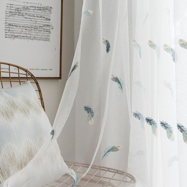 curtain & drapes nordic simple tulle small fresh and exquisite feather embroidery curtains for living dining room bedroom partition floating
curtain & drapes nordic simple tulle small fresh and exquisite feather embroidery curtains for living dining room bedroom partition floating