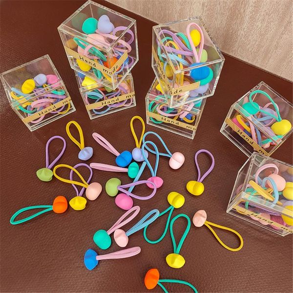 10pcs/lot sweet tie hair rubber band candy color kids elastic rope ponytail ties girls fashion accessories 2021, Slivery;white
10pcs/lot sweet tie hair rubber band candy color kids elastic rope ponytail ties girls fashion accessories 2021, Slivery;white
