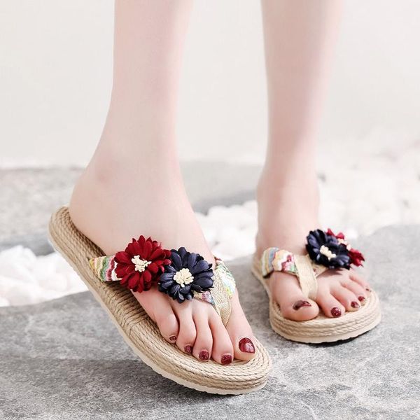 summer women slipper weave beach breathable sandals outdoor flowers flip-flops flat shoes fashion casual sandalias slippers, Black
summer women slipper weave beach breathable sandals outdoor flowers flip-flops flat shoes fashion casual sandalias slippers, Black