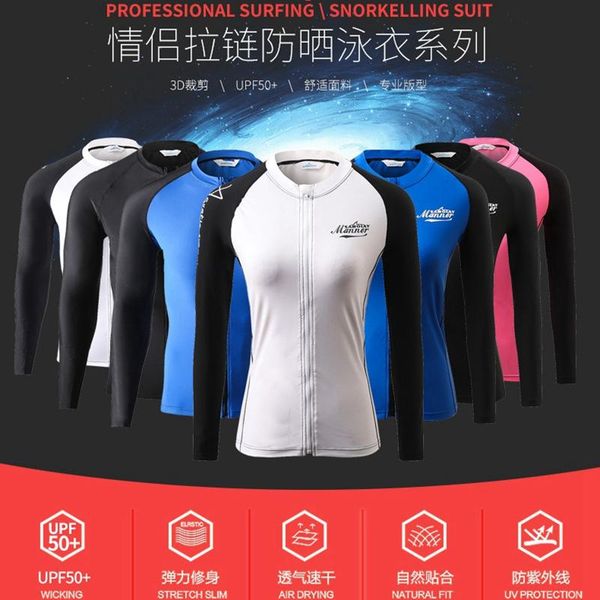 one-piece suits sabolay women men lovers jacket+pants two piece high elastic surf quick dry beach swimsuit surfing lycra swim rash guards su
one-piece suits sabolay women men lovers jacket+pants two piece high elastic surf quick dry beach swimsuit surfing lycra swim rash guards su