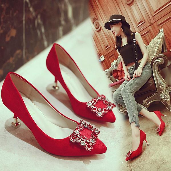 dress shoes europe and america high heels fashion wild pointed womens rhinestones buckle stiletto wedding elegant single, Black
dress shoes europe and america high heels fashion wild pointed womens rhinestones buckle stiletto wedding elegant single, Black