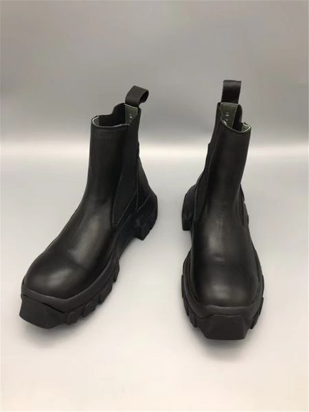 heavy bottom tpu high slip on phlegethon thick sole platform luxuy boots cow italy leather boot, Black
heavy bottom tpu high slip on phlegethon thick sole platform luxuy boots cow italy leather boot, Black