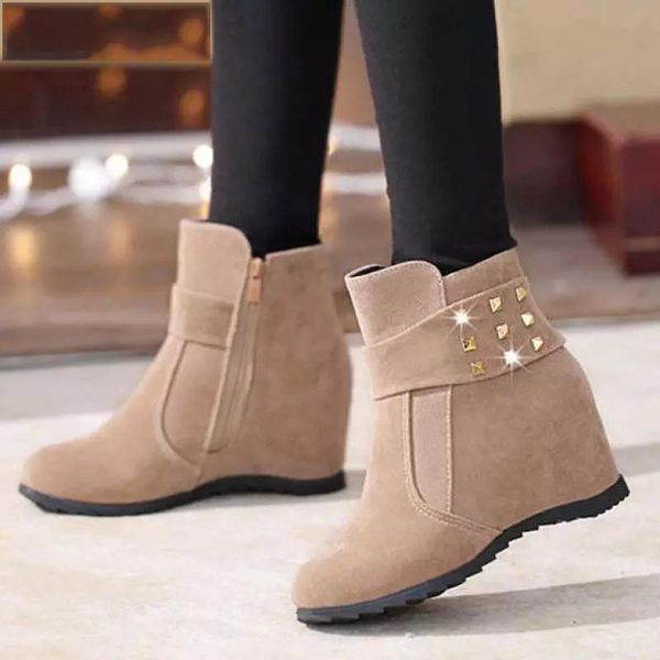 boots women snow boot for winter shoes increase within 6cm ankle warm plush insole woman botas muje, Black
boots women snow boot for winter shoes increase within 6cm ankle warm plush insole woman botas muje, Black