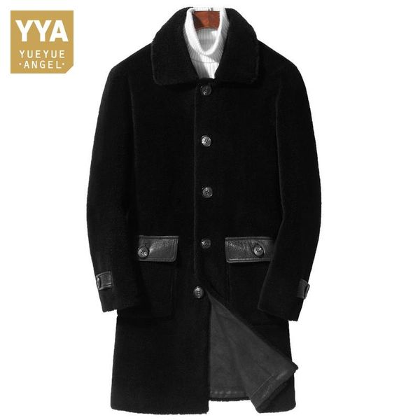 men's leather & faux korean style mens black turn-down collar single breasted jackets slim long sleeve male solid fashion casual outerw
men's leather & faux korean style mens black turn-down collar single breasted jackets slim long sleeve male solid fashion casual outerw