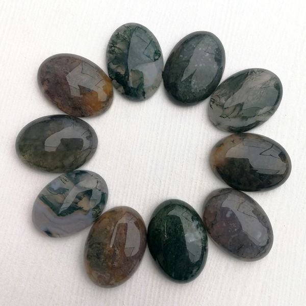 12pcs fashion green grass moss agates natural cabochon 18x25mm loose gems stone bead for necklace ring jewelry making, Black
12pcs fashion green grass moss agates natural cabochon 18x25mm loose gems stone bead for necklace ring jewelry making, Black