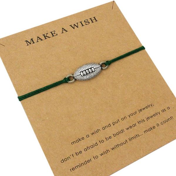 charm bracelets football sport charms adjustable softball baseball gymnastics string rope women men fashion handmade jewelry gift, Golden;silver
charm bracelets football sport charms adjustable softball baseball gymnastics string rope women men fashion handmade jewelry gift, Golden;silver