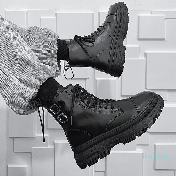 martin boots men's leather high british style korean versatile work boots men's autumn and winter black
martin boots men's leather high british style korean versatile work boots men's autumn and winter black