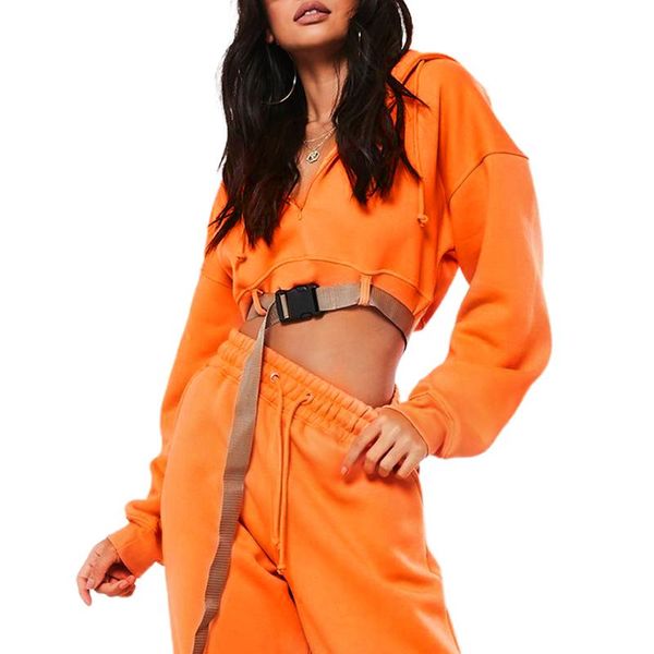 women's hoodies & sweatshirts crop hoodie casual long sleeve solid color zip up loose sweatshirt with buckle belt, Black
women's hoodies & sweatshirts crop hoodie casual long sleeve solid color zip up loose sweatshirt with buckle belt, Black
