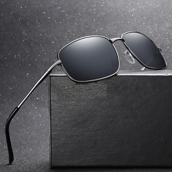 sunglasses classic polarized brand design men square driving sun glasses male uv400 shades eyewear, White;black
sunglasses classic polarized brand design men square driving sun glasses male uv400 shades eyewear, White;black