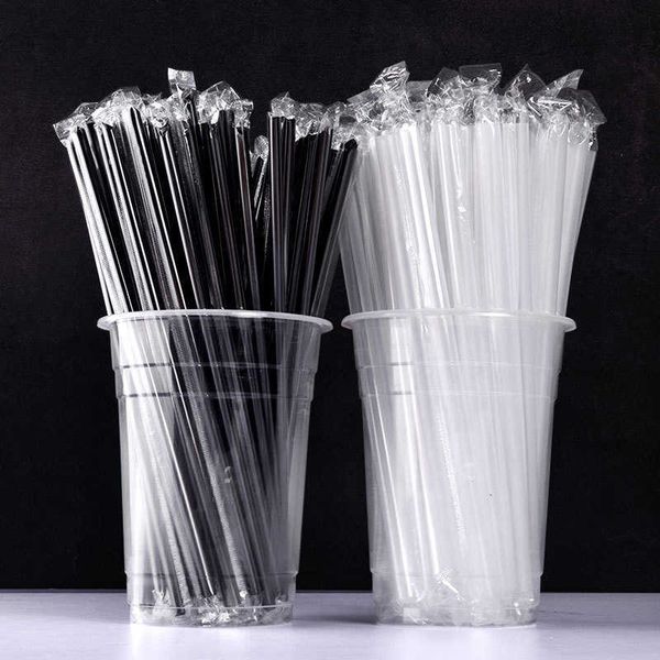 pearl milk tea straw disposable independent packaging transparent plastic black slender thick soybean milk beverage straw
pearl milk tea straw disposable independent packaging transparent plastic black slender thick soybean milk beverage straw