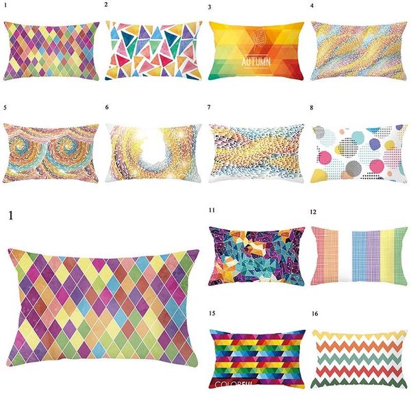pillow case multicolor throw pillows covers colorful rainbow graffiti home supplies geometric simple decorative pillowslip cover
pillow case multicolor throw pillows covers colorful rainbow graffiti home supplies geometric simple decorative pillowslip cover