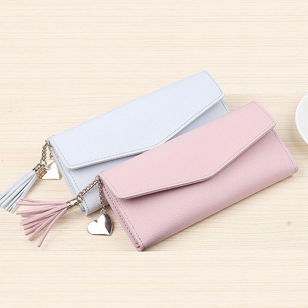 wallets direct selling long hand-held heart-shaped pendant simple fashion multi-functional lychee pattern women's wallet, Red;black
wallets direct selling long hand-held heart-shaped pendant simple fashion multi-functional lychee pattern women's wallet, Red;black