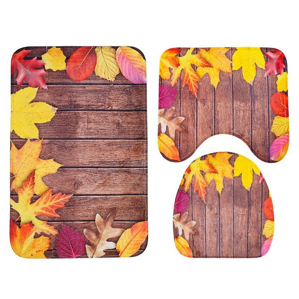 bath mats wood leaf pattern 3pcs bathroom rugs and set water absorption carpets microfiber toilet
bath mats wood leaf pattern 3pcs bathroom rugs and set water absorption carpets microfiber toilet