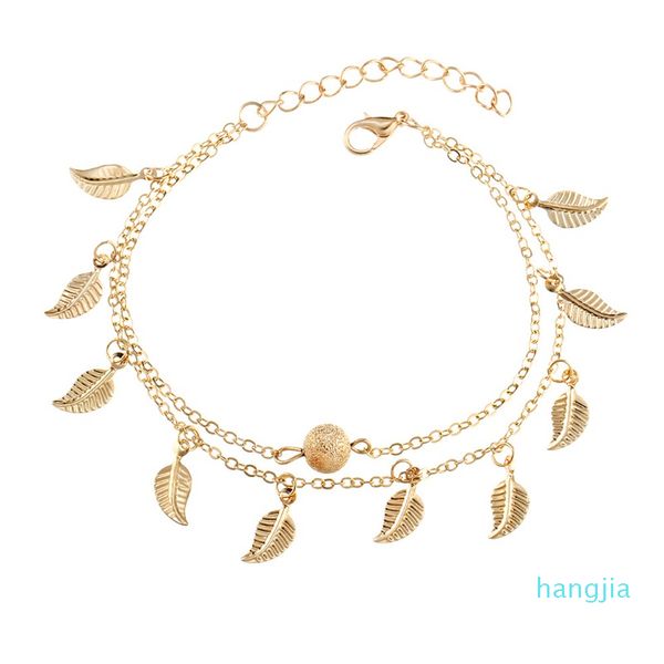 women gold leaf charm anklets real ps gold chain ankle bracelet fashion 18k gold ankle bracelets foot jewelry 296 t2, Red;blue
women gold leaf charm anklets real ps gold chain ankle bracelet fashion 18k gold ankle bracelets foot jewelry 296 t2, Red;blue