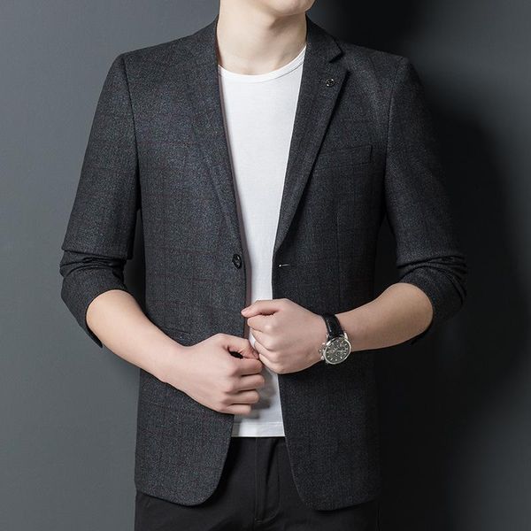 men's suits & blazers 2022 men's casual autumn and winter thick stretch non-ironing plaid blazer youth fashion double button, White;black
men's suits & blazers 2022 men's casual autumn and winter thick stretch non-ironing plaid blazer youth fashion double button, White;black