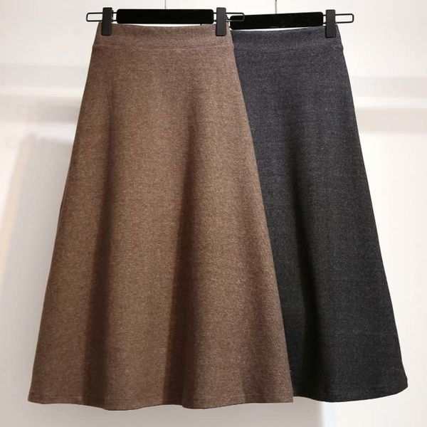 portrait wool autumn and winter wild student mid-length high waist the line skirt more size female jupe y302 hvbl, Black
portrait wool autumn and winter wild student mid-length high waist the line skirt more size female jupe y302 hvbl, Black