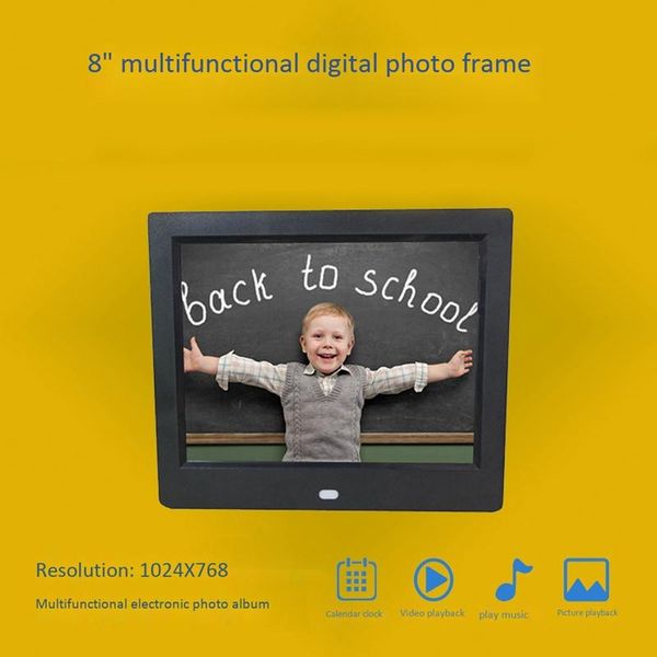 digital po frame 8 inch screen led hd 1024x768 mult-media player mp3 mp4 with alarm clock electronic frames po
digital po frame 8 inch screen led hd 1024x768 mult-media player mp3 mp4 with alarm clock electronic frames po