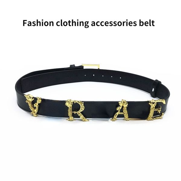 famous brand designer new women/girl genuine leather letter belt fashion pin buckle waist cover with skirt temperament classic luxury women&, Black;brown
famous brand designer new women/girl genuine leather letter belt fashion pin buckle waist cover with skirt temperament classic luxury women&, Black;brown
