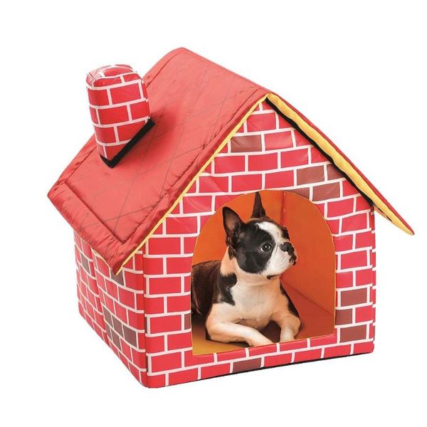 dog house detachable washable red brick pet bed single room chimney kennel cattery tent nest dogs cats home kennels & pens
dog house detachable washable red brick pet bed single room chimney kennel cattery tent nest dogs cats home kennels & pens